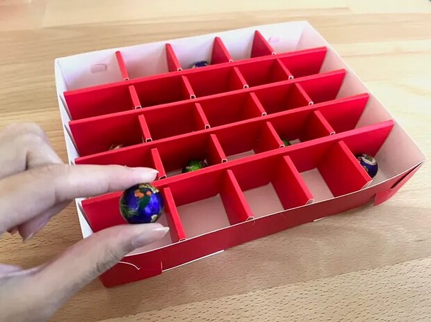 アドベントカレンダーキットの写真（撮影：grape編集部）