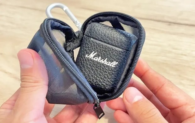 無印『ナイロンメッシュ コンパクトポーチ』の使用写真（撮影：キジカク）