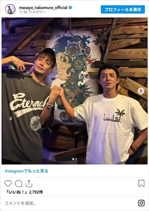 中村昌也さんのInstagram