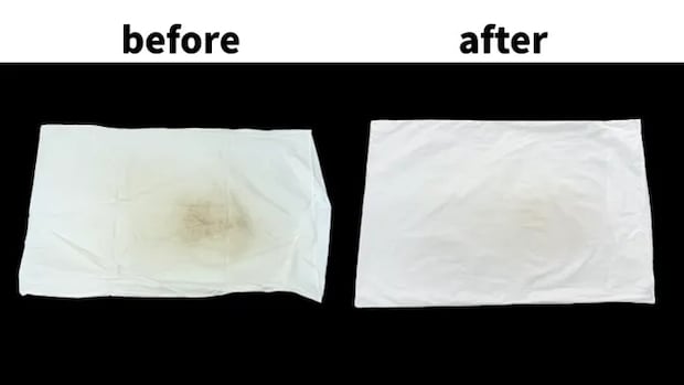 汚れの比較写真（撮影：Heulie）