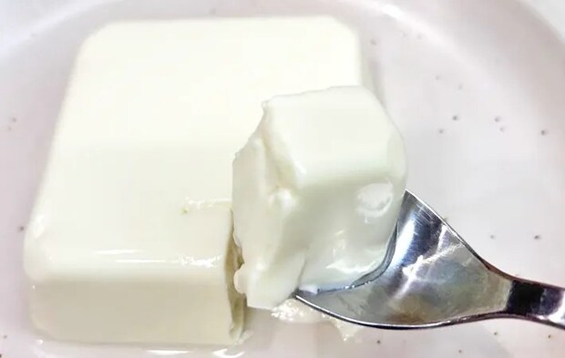 『茹でた豆腐』の写真（撮影：キジカク）