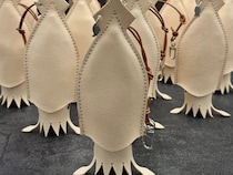 スルメイカのキーケースが本物みたいに『焼ける』？　経年変化した姿に「最高の育ち具合」