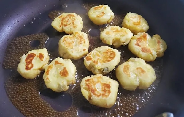 『味見でなくなるおいしさ！和スイートポテト』の完成写真（撮影：エニママ）