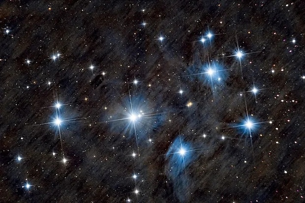 高校生が撮影した『プレアデス星団』の写真