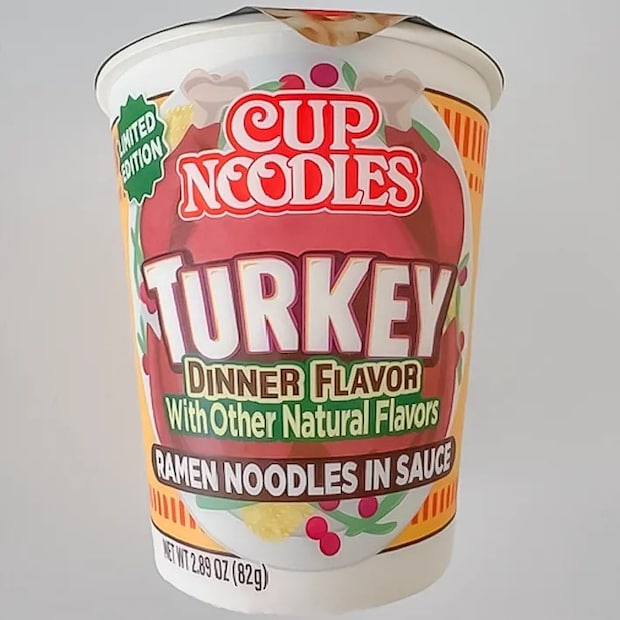 アメリカのカップヌードルの写真（撮影：grape編集部）