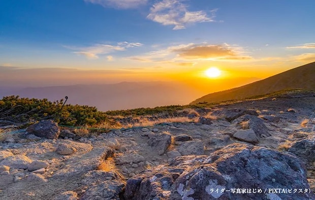 日の出イメージ写真