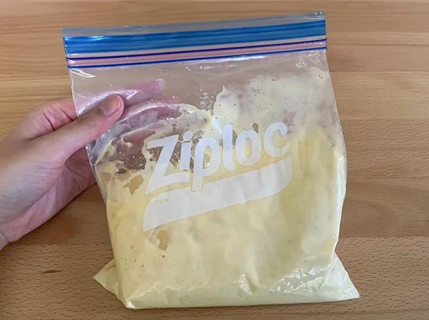 材料を入れたの写真（撮影：grape編集部）