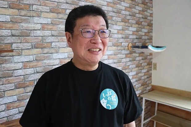 インタビューに答える男性の写真（撮影：grape編集部）