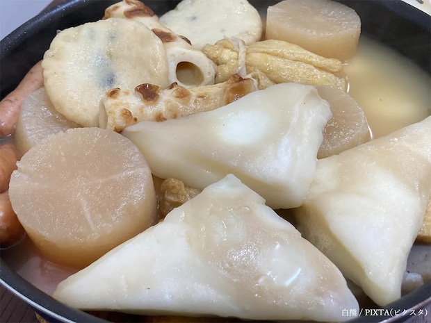 おでんの『はんぺん』って何でできてるの? まさかの材料に「ウソでしょ」「知らずに食べてた」