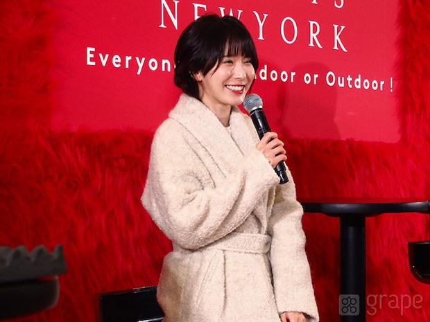 松岡茉優さんの写真（撮影：grape編集部）