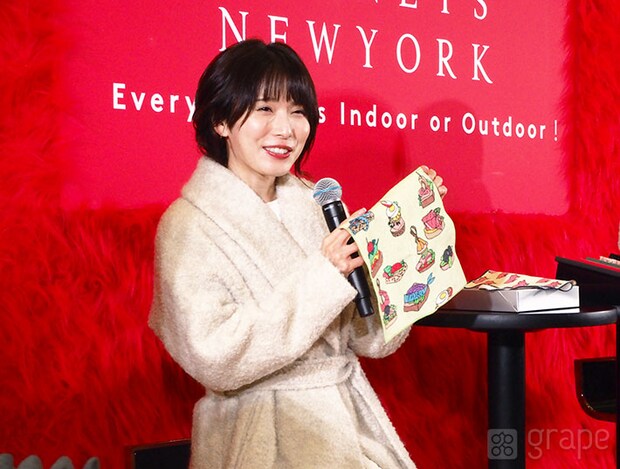 松岡茉優さんの写真（撮影：grape編集部）