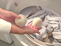 乾燥機にポンと入れるだけ　『神アイテム』で洗濯がもっとラクになる！