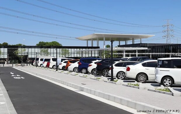 首都高速のパーキングエリア