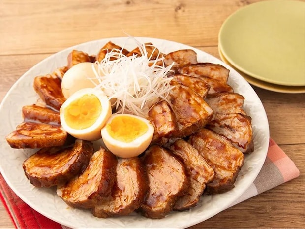 『味ぽん』とコーラで！やわらかチャーシューの写真