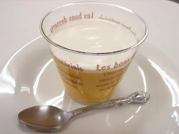 カボチャプリンの写真