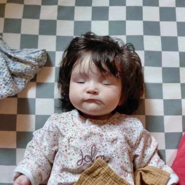 赤ちゃんの写真