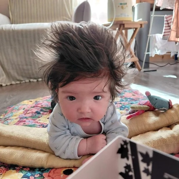 赤ちゃんの写真