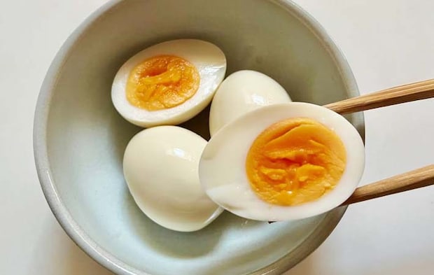 『ナンプラー味玉』の完成写真