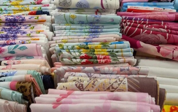 たくさんのハンカチ