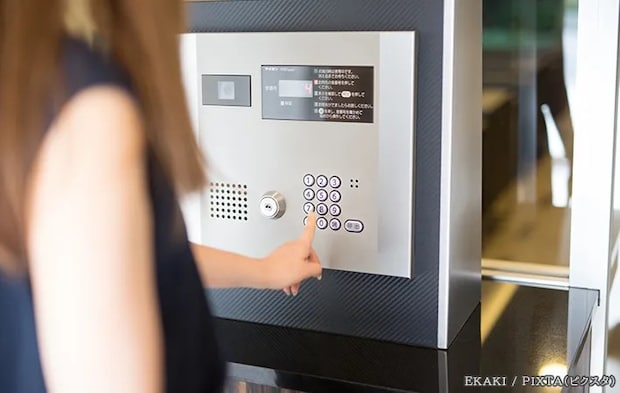 オートロックの写真