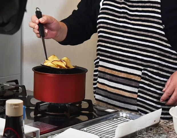 天野ひろゆきさんが教えるさつまいもチップス