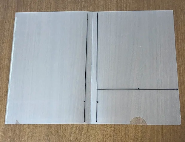 クリアファイルの画像