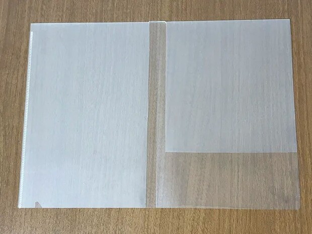 クリアファイルの画像