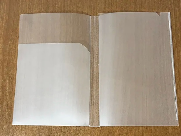 クリアファイルの画像