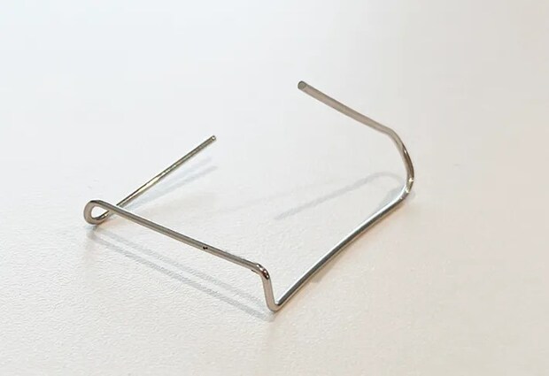 完成したスマホスタンド