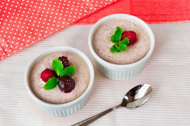 とろっとレアチーズカップの写真