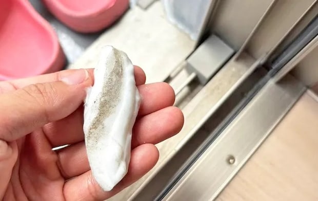 ダイソー『ジェルクリーナー』の使用写真