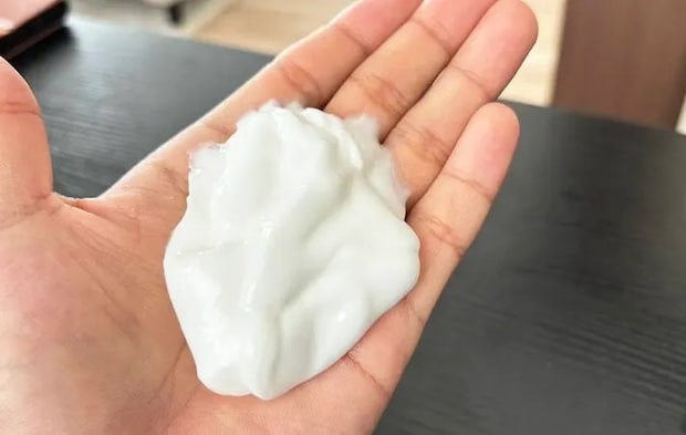 ダイソー『ジェルクリーナー』の使用写真