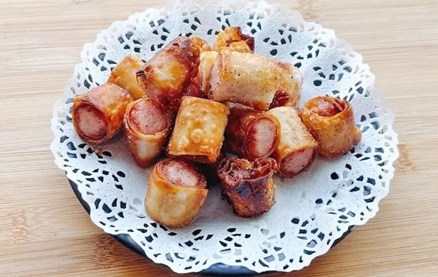 『バリバリウインナー』の完成写真