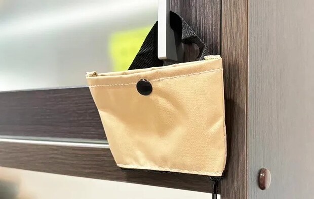 セリア『バッグインポーチ』の使用写真
