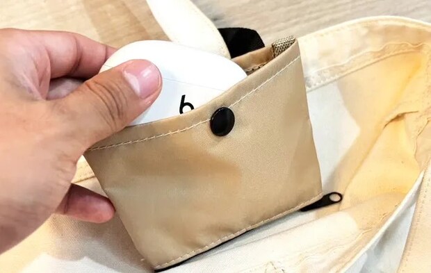 セリア『バッグインポーチ』の使用写真