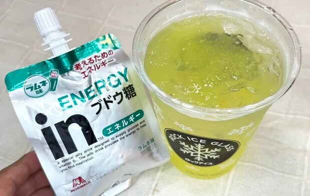 『キレートレモン×ゼリー』ドリンクの写真