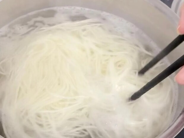 「まったくそうめんがくっつかない…！」　驚きの声が相次いだゆで方に「ビックリ」