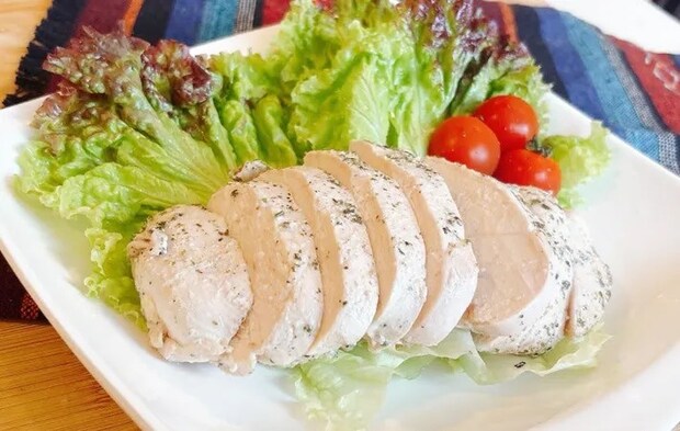 『レモン香るサラダチキン』の完成写真