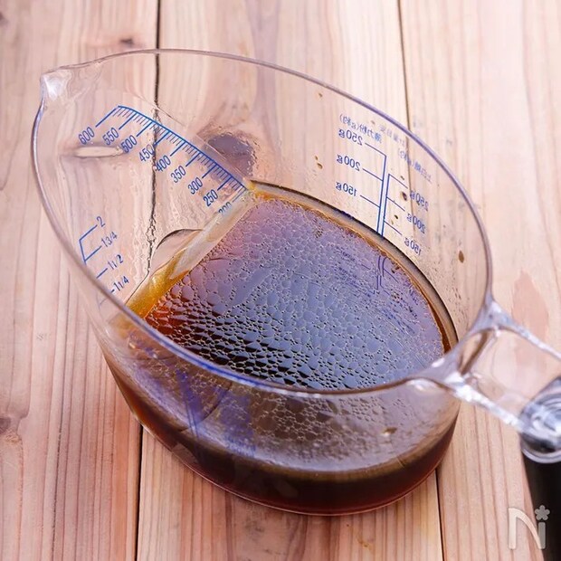 冷やし中華のタレの写真