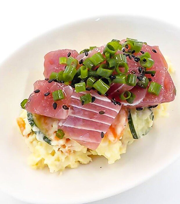 『ハワイアン・ポキ風 ポテトサラダ』の写真