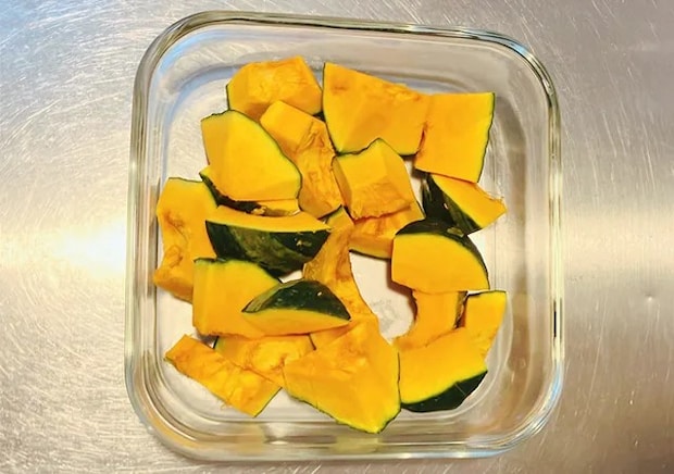 パンプキンサラダの作り方