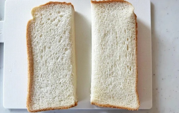 『韓国流トースト』を作る写真