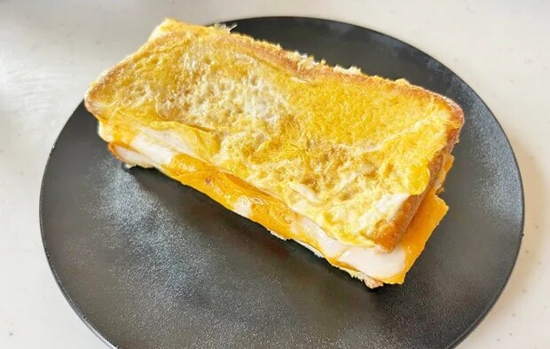 『韓国流トースト』の完成写真