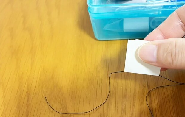 針に糸を通すライフハック