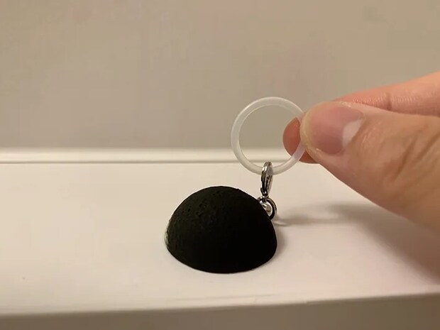 月齢 蓄光めじるしマスコットの写真