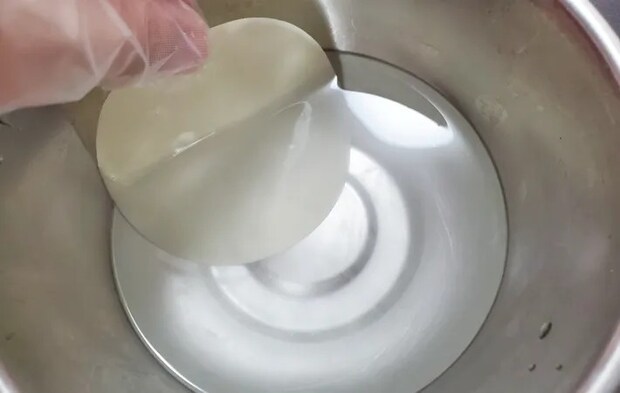 『おやつ餃子』を作る写真