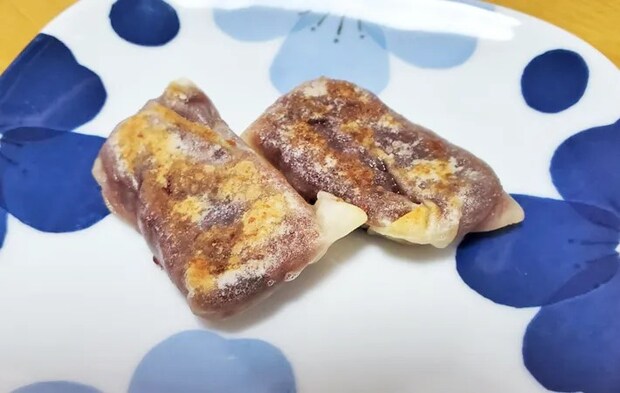 『おやつ餃子』の完成写真