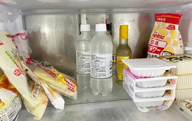冷蔵庫内の写真
