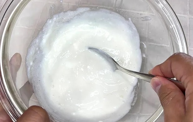 『ヨーグルトもち』を作る写真