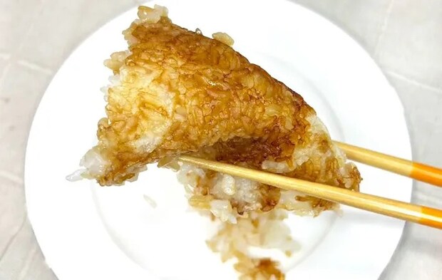 『パックごはん焼きおにぎり』の完成写真